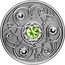 Canada 5 Dollars Birthstone. August Peridot 2020 PY coin reverse