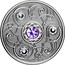 Canada 5 Dollars Birthstone. December Tanzanite 2020 PY coin reverse