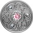 Canada 5 Dollars Birthstone. October Pink Tourmaline 2020 PY coin reverse