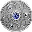 Canada 5 Dollars Birthstone. September Sapphire 2020 PY coin reverse