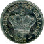 Greece 5 Lepta George I 1895 A KM# 58 ΒΑΣΙΛΕΙΟΝ ΤΗΣ ΕΛΛΑΔΟΣ 1895 A coin obverse