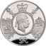 UK 5 Pounds 200th Anniversary of the Death of George III 2020 Proof  coin reverse