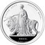 UK 5 Pounds 5th portrait - Una & The Lion 2019 Proof DIRIGE DEUS GRESSUS MEOS. MMXIX. W.WYON R.A. coin reverse