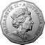 Australia 50 Cents 50th Anniversary of the Indian Pacific 2020 ELIZABETH II • AUSTRALIA 2020 JC coin obverse