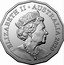 Australia 50 Cents 6th Portrait - Lunar Year of the Rat 2020 UNC ELIZABETH II • AUSTRALIA 2020 JC coin obverse