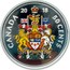 Canada 50 Cents Canada's Coat of Arms (Colored) 2018  CANADA 2018 50 CENTS coin reverse