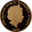 New Zealand 50 Cents (Victoria Quarter Sovereign) NEW ZEALAND .917 AU 2 G ELIZABETH II 50 CENTS IRB 2019 coin obverse