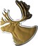 Canada 50 Dollars Real Shapes - Caribou 2020  coin reverse