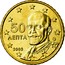 Greece 50 Euro Cent Eleftherios Venizelos 2003 KM# 186 50 ΛΕΠΤΑ ΕΛ ΒΕΝΙΖΕΛΟΣ 2003 coin obverse
