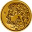 Greece 50 Euro Poseidon 2018 Proof Μ coin reverse