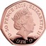 UK 50 Pence 20th anniversary of the literary monster The Gruffalo 2019 Proof ELIZABETH II ∙ D ∙ G ∙ REG ∙ F ∙ D ∙ 50 PENCE ∙ 2019 J.C coin obverse