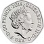 UK 50 Pence 30th anniversary of Wallace and Gromit 2019 BU ∙ELIZABETH II∙D∙G∙REG∙F∙D∙50 PENCE∙2019 J.C coin obverse