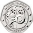 UK 50 Pence 30th anniversary of Wallace and Gromit 2019 BU CASEUS PRAESTANS NP WALLACE GROMIT coin reverse