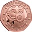 UK 50 Pence 30th anniversary of Wallace and Gromit 2019 Proof CASEUS PRAESTANS NP WALLACE GROMIT coin reverse