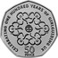 UK 50 Pence Girlguiding. Piedfort 2019 Proof CELEBRATING ONE HUNDRED YEARS OF GIRLGUIDING UK 50 PENCE DH JE coin reverse