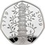 UK 50 Pence Kew Gardens 2019 Proof 1759 2009 KEW coin reverse