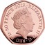 UK 50 Pence New Pence Britannia (Piedfort) 2019 Proof ∙ELIZABETH II∙D∙G∙REG∙F∙D∙50 PENCE∙2019 J.C coin obverse