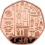 UK 50 Pence Team GB's Participation in the 2020 Tokyo Olympic Games 2020 Proof TEAM GB 2020 coin reverse