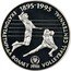 Greece 500 Drachmes Volleyball Centenary 1994 Proof KM# 162 ΕΚΑΤΟΝΤΑΕΤΗΡΙΔΑ ΒΟΛΕΥ VOLLEYBALL CENTENNIAL 1895-1995 coin reverse