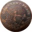 Ireland Halfpenny Dublin - God grant Peace ND (1795)  GOD GRANT PEACE coin obverse