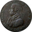 UK Halfpenny (Somerset - Bath John Howard) IOHN HOWARD F.R.S. HALFPENNY. coin obverse
