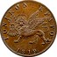 Greece Obol Britannia 1819 . KM# 32 ΙΟΝΙΚΟΝ ΚΡΑΤΟΣ 1819 coin obverse