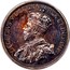 Canada One Dollar George V Specimen Pattern 1911 KM# Pn15 GEORGE V, BY THE GRACE OF GOD KING AND EMPEROR OF INDIA coin obverse