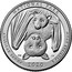 USA Quarter Dollar National Park of American Samoa 2020 S Proof NATIONAL PARK AMERICAN SAMOA 2020 E PLURIBUS UNUM coin reverse