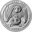 USA Quarter Dollar Samoa National Park 2020 Specimen NATIONAL PARK AMERICAN SAMOA E PLURIBUS UNUM coin reverse