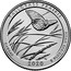 USA Quarter Dollar (Tallgrass Prairie National Preserve - Kansas) TALLGRASS PRAIRIE KANSAS 2020 E PLURIBUS UNUM coin reverse