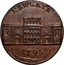 UK 1/2 Penny Middlesex - Newgate 1795  NEWGATE 1795 coin obverse