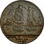 UK 1/2 Penny (Naval battle at Cape St. Vincent) CAPE ST. VINCENT FEBY_ 14 1797 coin reverse