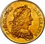 UK 1 Crown Charles II 1663 Proof CAROLVS II DEI GRATIA coin obverse