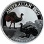 Australia 1 Dollar Australian Emu 2020 P AUSTRALIAN EMU 2020 1OZ 9999 SILVER coin reverse