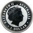 Australia 1 Dollar Australian Kookaburra 20th Anniversary 2004 KM# 1291 THE AUSTRALIAN KOOKABURRA 1 OZ 999 SILVER 2009 coin reverse