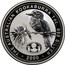 Australia 1 Dollar Kookaburra. Privy Mark August 2000 KM# 416.3 THE AUSTRALIAN KOOKABURRA 1 OZ 999 SILVER 2000 coin reverse