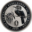 Australia 1 Dollar Kookaburra. Privy Mark February 2000 KM# 416.5 THE AUSTRALIAN KOOKABURRA 1 OZ 999 SILVER 2000 coin reverse