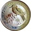 Australia 1 Dollar Kookaburra. Privy Mark June 2000 KM# 416.6 THE AUSTRALIAN KOOKABURRA 1 OZ 999 SILVER 2000 coin reverse