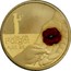 Australia 1 Dollar Lest We Forget - Red Poppy 2018 LEST WE FORGET APRIL 23 coin reverse