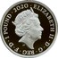 UK 1 Pound Bond - Bond, James Bond 2020 Proof ELIZABETH II D G REG F D 1 POUND 2020 coin obverse