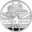 UK 1 Pound Elton John 2020 Proof ELTON JOHN BMJ coin reverse