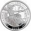 UK 1 Pound The Britannia 2019 Proof BRITANIA 1/2 OZ FINE SILVER 999 2019 coin reverse