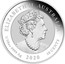 Australia 10 Cents 75th Anniversary of the end of WWII 2020 P UNC in Coincard ELIZABETH II AUSTRALIA 1/10 OZ 9999 AG 2020 10 CENTS coin obverse