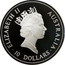 Australia 10 Dollars The Australian Kookaburra 1997 Proof KM# 351a 10 DOLLARS AUSTRALIA ELIZABETH II coin obverse