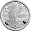 UK 10 Pence Britannia The Spirit of a Nation 2020 Proof BRITANNIA 1/20 OZ 999 FINE SILVER 2020 coin reverse