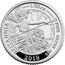 UK 10 Pence The Britannia 2019 Proof BRITANIA 1/20 OZ FINE SILVER 999 2019 coin reverse