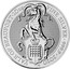 UK 10 Pounds Yale of Beaufort 2020  YALE OF BEAUFORT 10 OZ FINE SILVER 999.9 2020 JC coin reverse