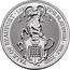 UK 100 Pounds Yale of Beaufort 2020  YALE OF BEAUFORT 1OZ FINE PLATINUM 999.5 2020 JC coin reverse