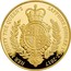 UK 1000 Pounds Sapphire Jubilee 2017 Proof HER MAJESTY THE QUEEN'S SAPPHIRE JUBILEE 1952-2017 GKC 65 coin reverse