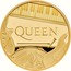 UK 1000 Pounds The band Queen 2020 Proof QUEEN CF coin reverse
